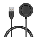 kwmobile USB Kabel Charger kompatibel mit Xiaomi Watch S3 / Watch S2 / Watch 2 Pro / Watch H1 Ladekabel - Smart Watch Ersatzkabel - Fitnesstracker Aufladekabel in Schwarz Schwarz  