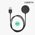 kwmobile USB Cable Charger compatible with Xiaomi Watch S3 / Watch S2 / Watch 2 Pro / Watch H1 Charging Cable - Smartwatch Replacement Cable - Fitness Tracker Charging Cable