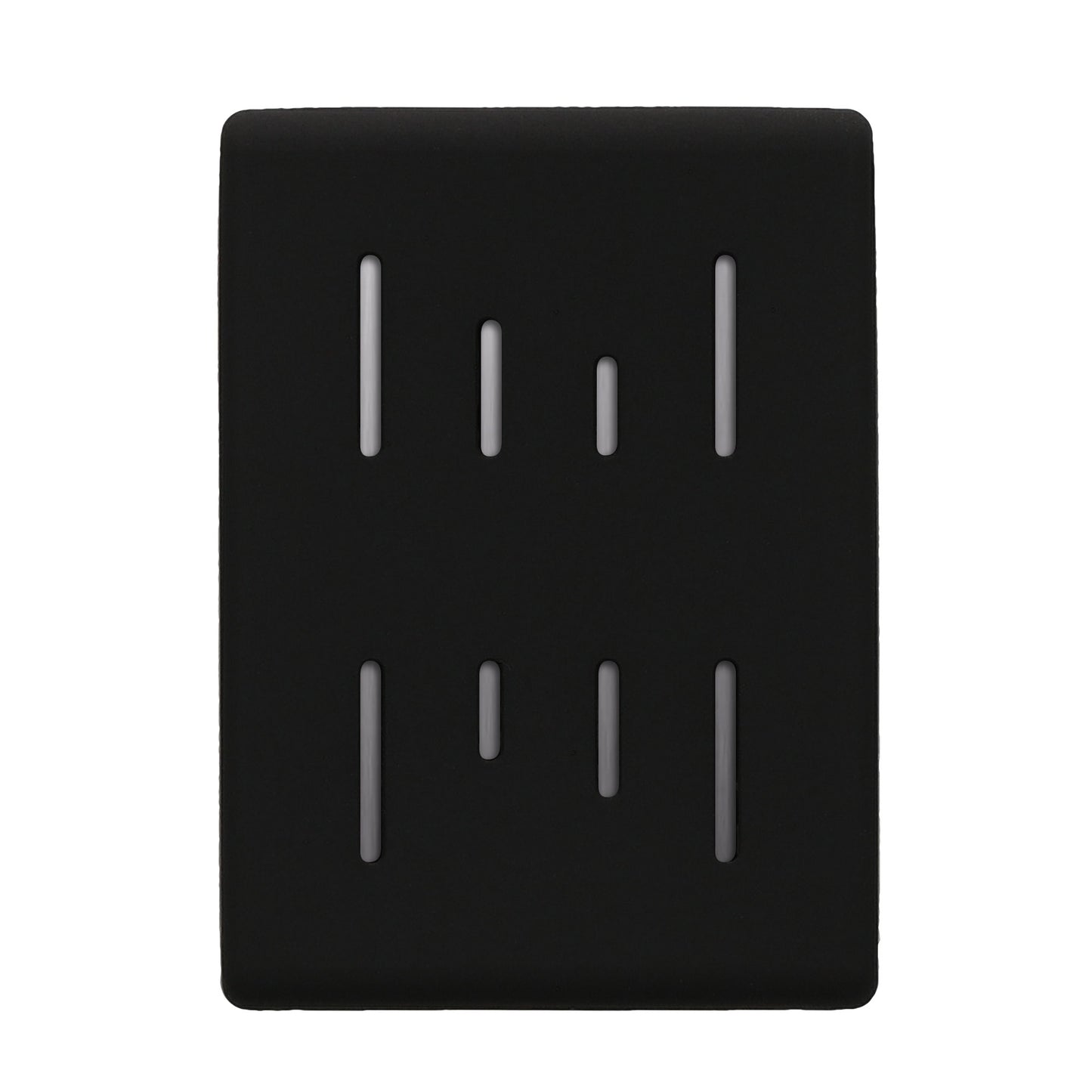 kwmobile Hülle kompatibel mit seagate Backup Plus Slim Festplatte - Silikon Schutzhülle für portable SSD - in Schwarz Schwarz  