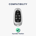 Silicone case compatible with Hyundai car key