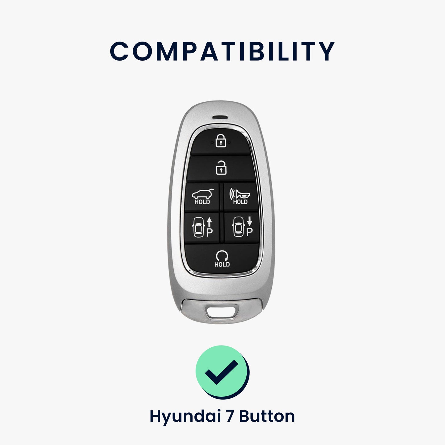 Silicone case compatible with Hyundai car key