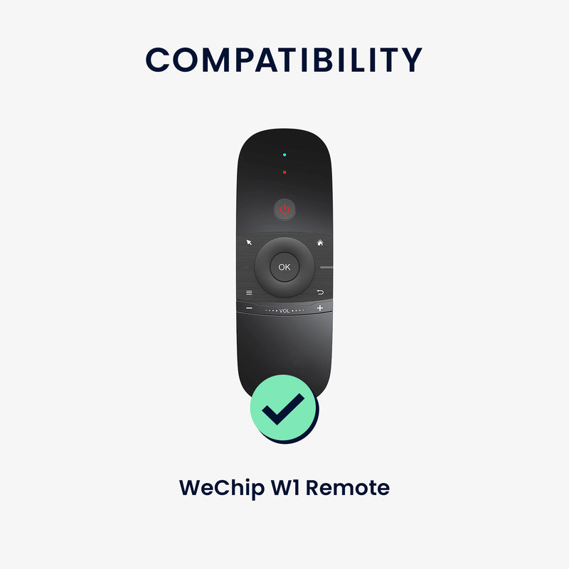 kwmobile Case Remote Control compatible with WeChip W1 Remote Case for TV Accessories