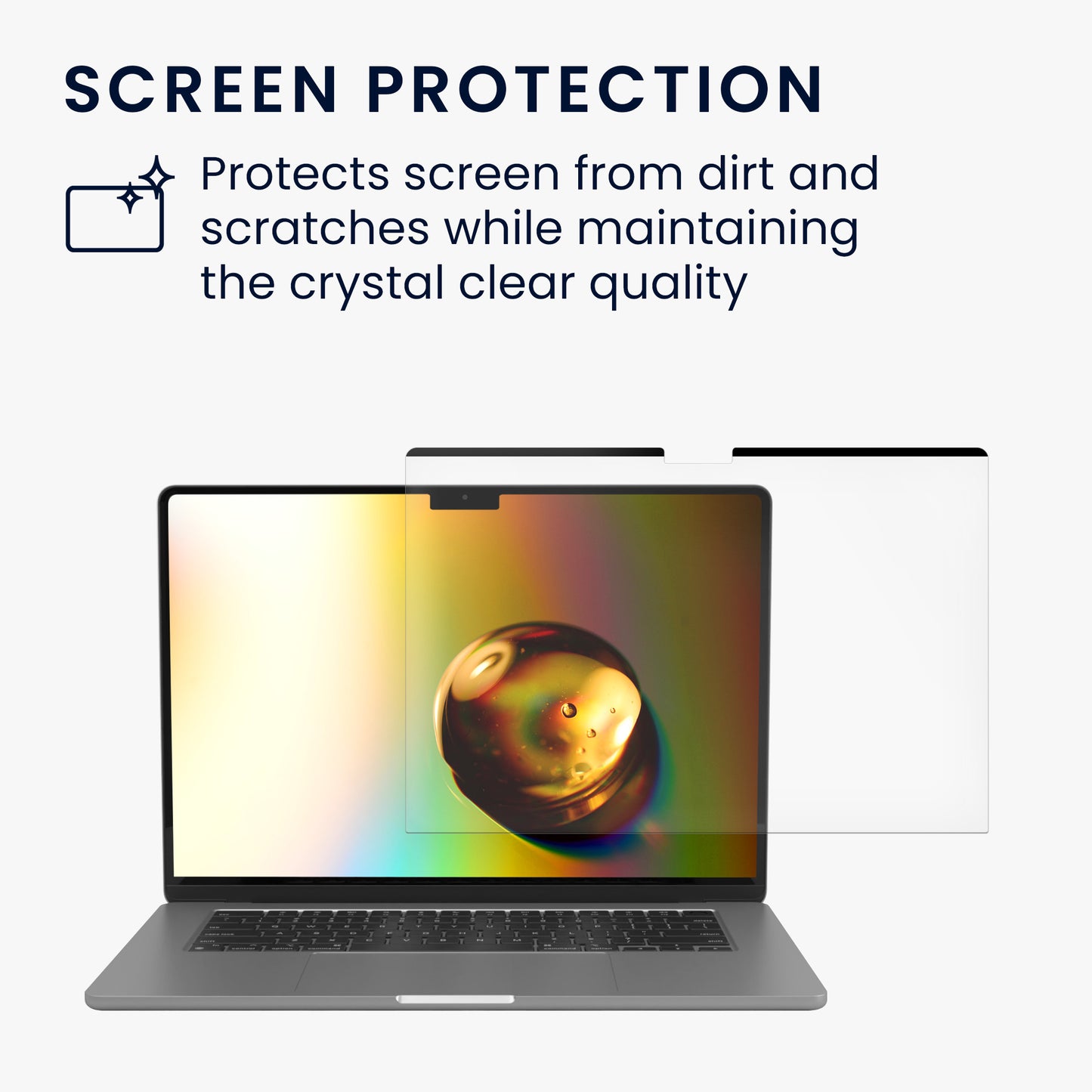 Screen Protector for Apple Macbook Air 15 M3 2024 A3114