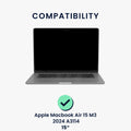 Screen Protector for Apple Macbook Air 15 M3 2024 A3114