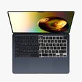 kwmobile Keyboard Protector for Apple Macbook Air 15 M3 2024 A3114 - QWERTY US Keyboard Cover