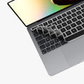 Silicone Keyboard Cover QWERTY (Spanish) Compatible with Apple Macbook Air 13.6 M3 2024 A3113