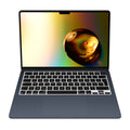 Silicone Keyboard Cover AZERTY (France, Belgium) compatible with Apple Macbook Air 15 M3 2024 A3114