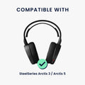 kwmobile Replacement Headband Pad compatible with SteelSeries Arctis 3 / Arctis 5 Headband Headphones Replacement Headband with Pad
