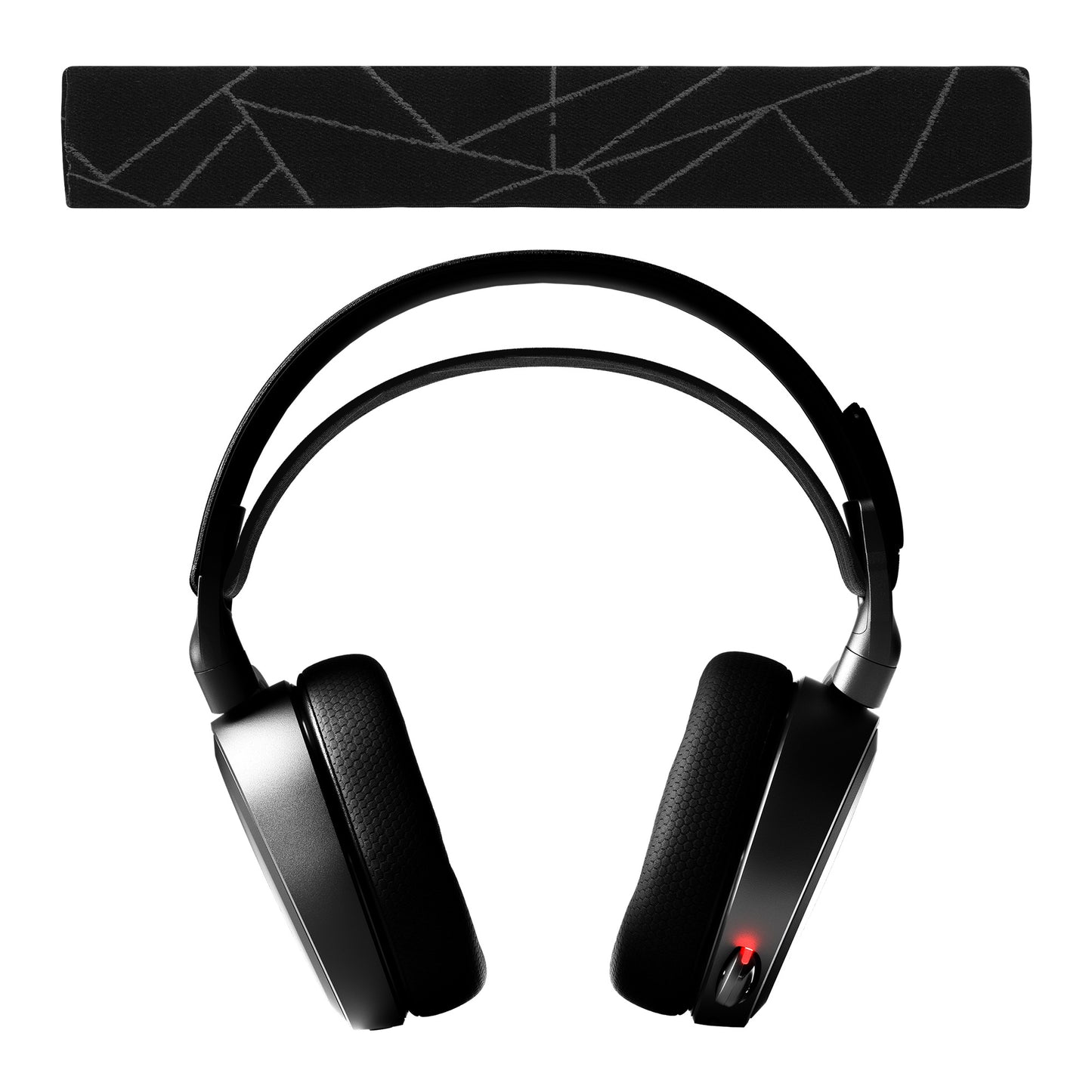 kwmobile Replacement Headband Cushion compatible with SteelSeries Arctis 7 / Arctis 9 / Arctis 9X / Arctis PRO Headband