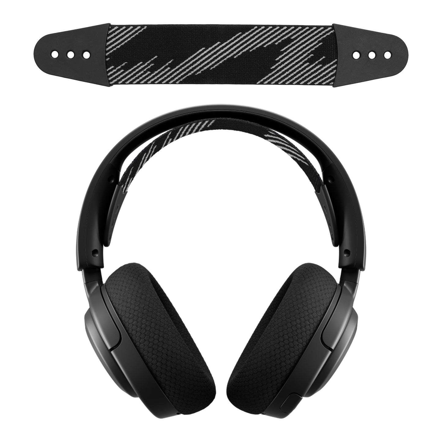 kwmobile Replacement Headband Cushion compatible with SteelSeries Arctis NOVA 1 / NOVA 1X / NOVA 3 Headband Headphones Replacement Headband