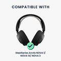kwmobile Replacement Headband Cushion compatible with SteelSeries Arctis NOVA 1 / NOVA 1X / NOVA 3 Headband Headphones Replacement Headband