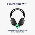kwmobile Replacement Headband Compatible with SteelSeries Arctis NOVA PRO / NOVA 7P / NOVA 7X Headband Headphones Replacement Headband with Padding