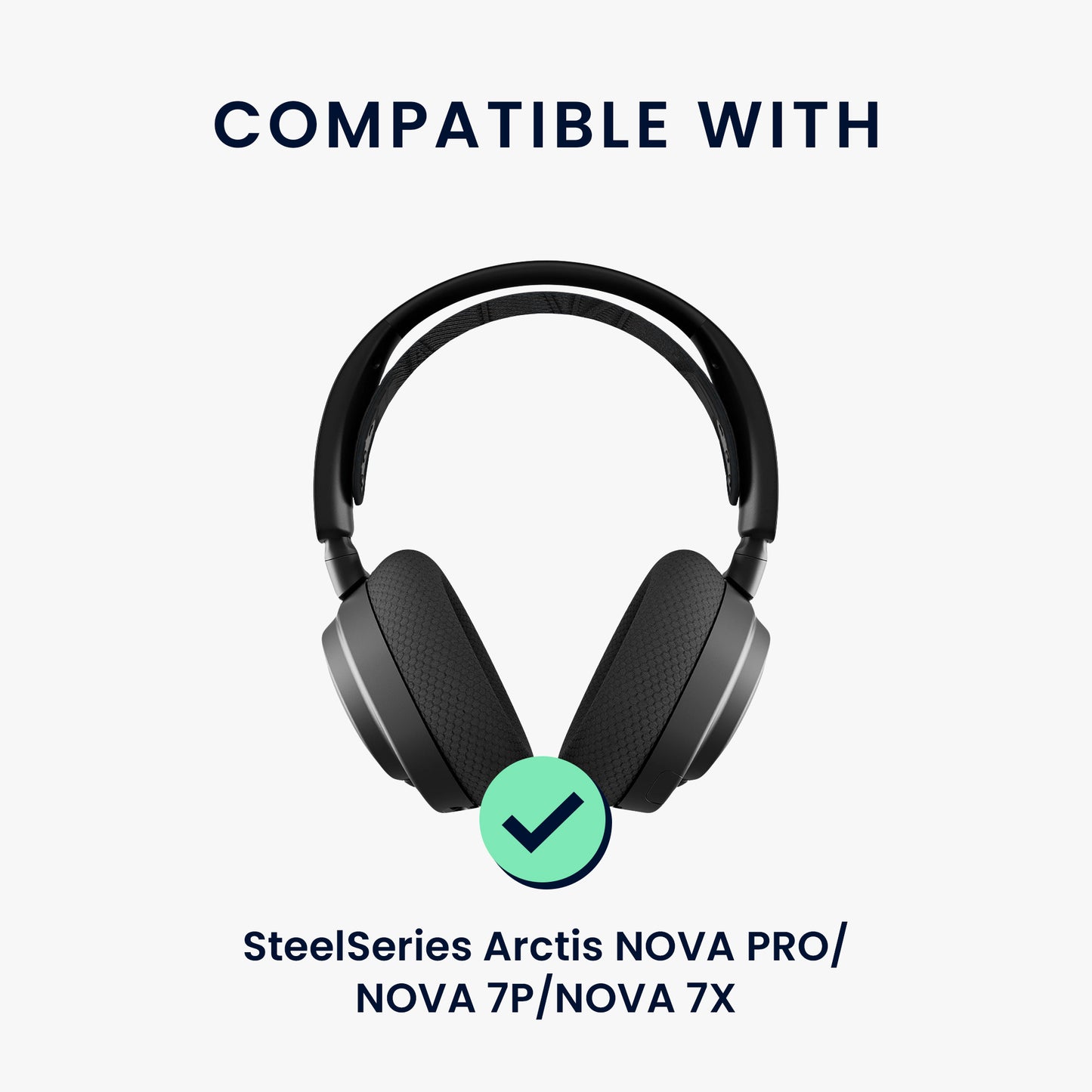 kwmobile Replacement Headband Compatible with SteelSeries Arctis NOVA PRO / NOVA 7P / NOVA 7X Headband Headphones Replacement Headband with Padding