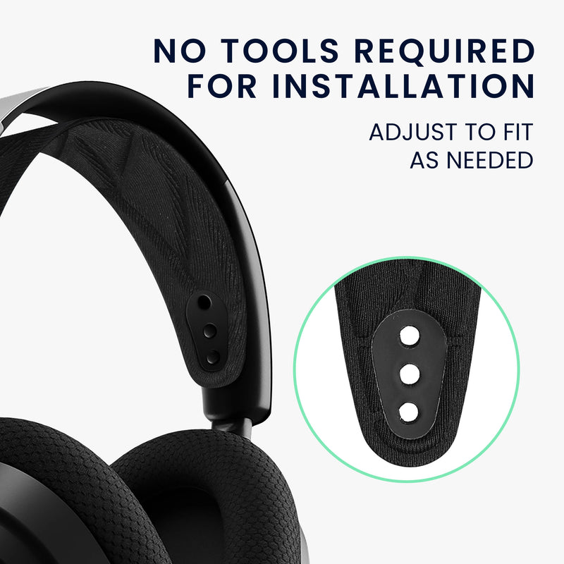 kwmobile Replacement Headband Compatible with SteelSeries Arctis NOVA PRO / NOVA 7P / NOVA 7X Headband Headphones Replacement Headband with Padding