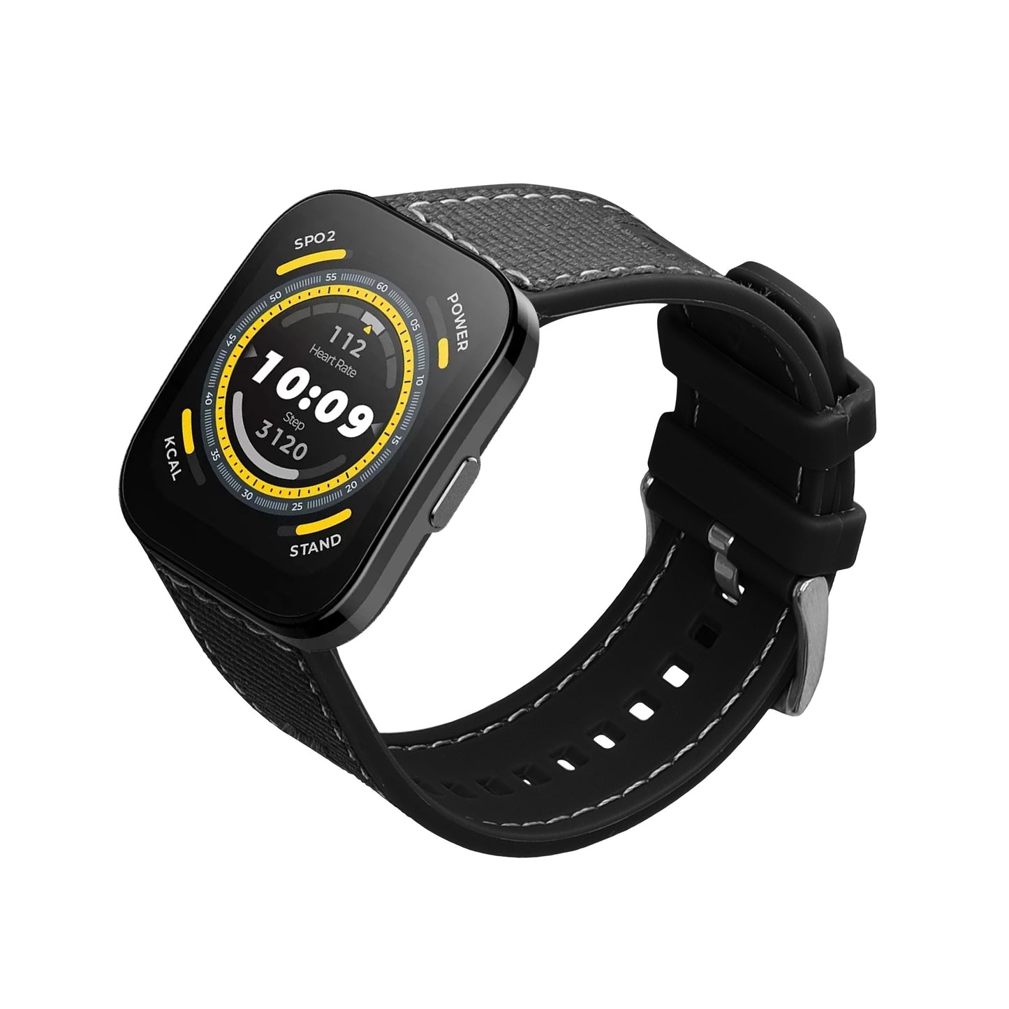 kwmobile Wristband compatible with Huami Amazfit Bip 5 Unity / Amazfit Bip 5 / Amazfit GTR 4 Band Fitness Tracker Sports Wristband Internal Dimensions 14 - 22 cm