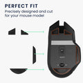 kwmobile Mouse Feet Stickers compatible with Razer Basilisk X Hyper Speed Replacement Gliders - Perfectly Fitting Mouse Feet - Mouse Glides