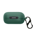 kwmobile Hülle kompatibel mit Anker soundcore C30i Kopfhörer - Silikon Schutzhülle Etui Case Cover Schoner in Dunkelgrün Dunkelgrün  