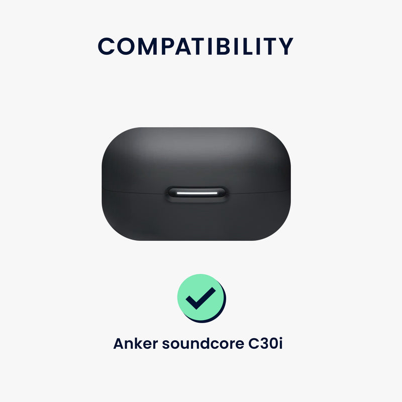kwmobile Case compatible with Anker soundcore C30i Headphones Protective Cover Case Pouch Protector