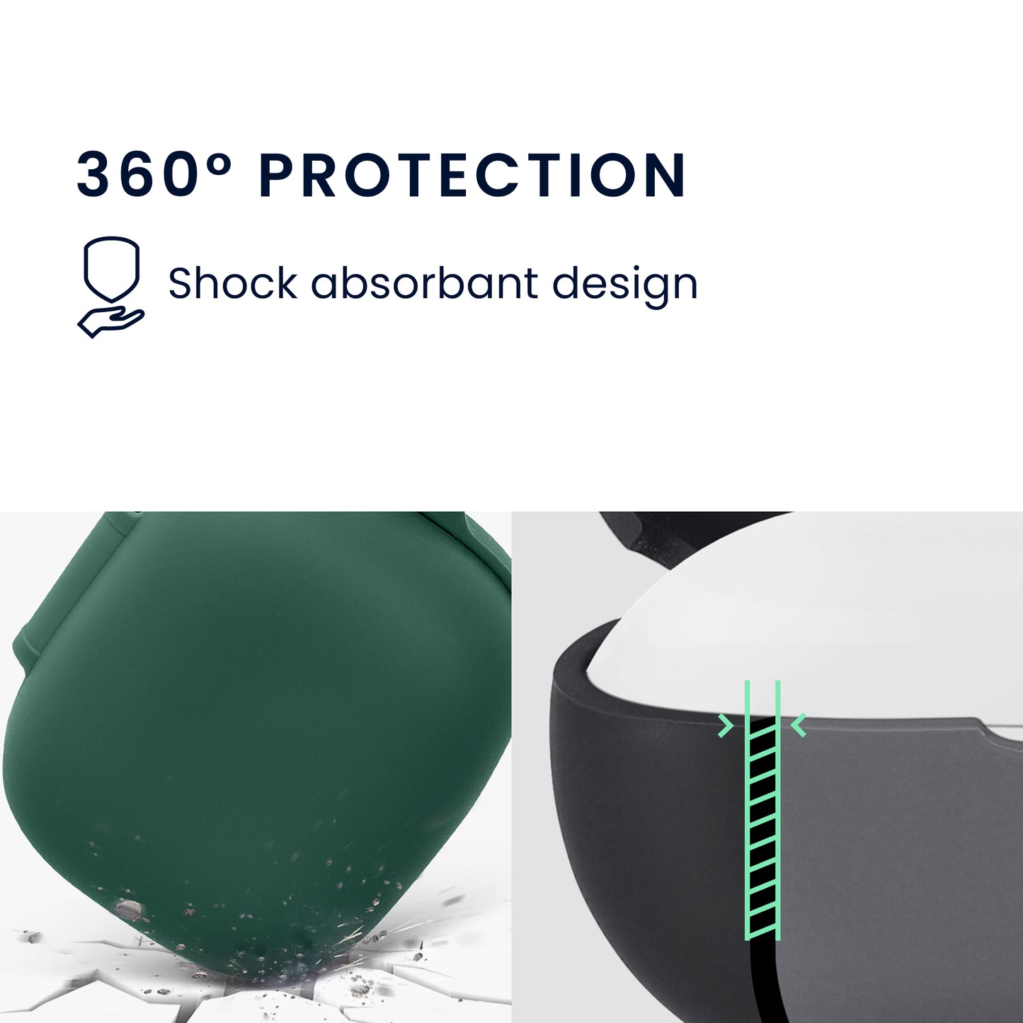 kwmobile Case compatible with Anker soundcore C30i Headphones Protective Cover Case Pouch Protector