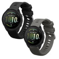 kwmobile Sports Armband compatible with Garmin Forerunner 165 / Forerunner 165 Music Band - Fitness Tracker Band Set
