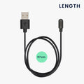 kwmobile USB Cable Charger Compatible with CMF by Nothing Watch Pro Charging Cable Smartwatch Replacement Cable Fitness Tracker Charging Cable