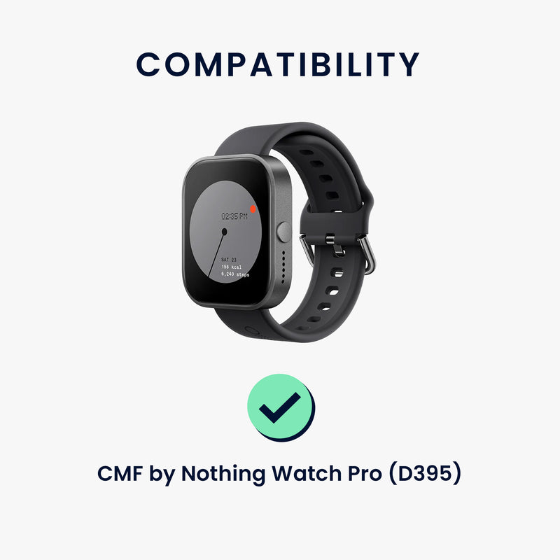 kwmobile USB Cable Charger Compatible with CMF by Nothing Watch Pro Charging Cable Smartwatch Replacement Cable Fitness Tracker Charging Cable