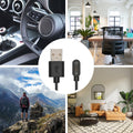 kwmobile USB Cable Charger Compatible with CMF by Nothing Watch Pro Charging Cable Smartwatch Replacement Cable Fitness Tracker Charging Cable