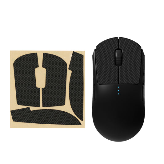 kwmobile Gaming Maus Grip Tape kompatibel mit Logitech G Pro Wireless 1 Maus - Rutschfestes Griffband für PC Maus - Schwarz Schwarz  