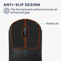 kwmobile Gaming Mouse Grip Tape for Logitech G Pro Wireless Mouse Grip Tape Non-Slip Grip Tape for PC Mouse