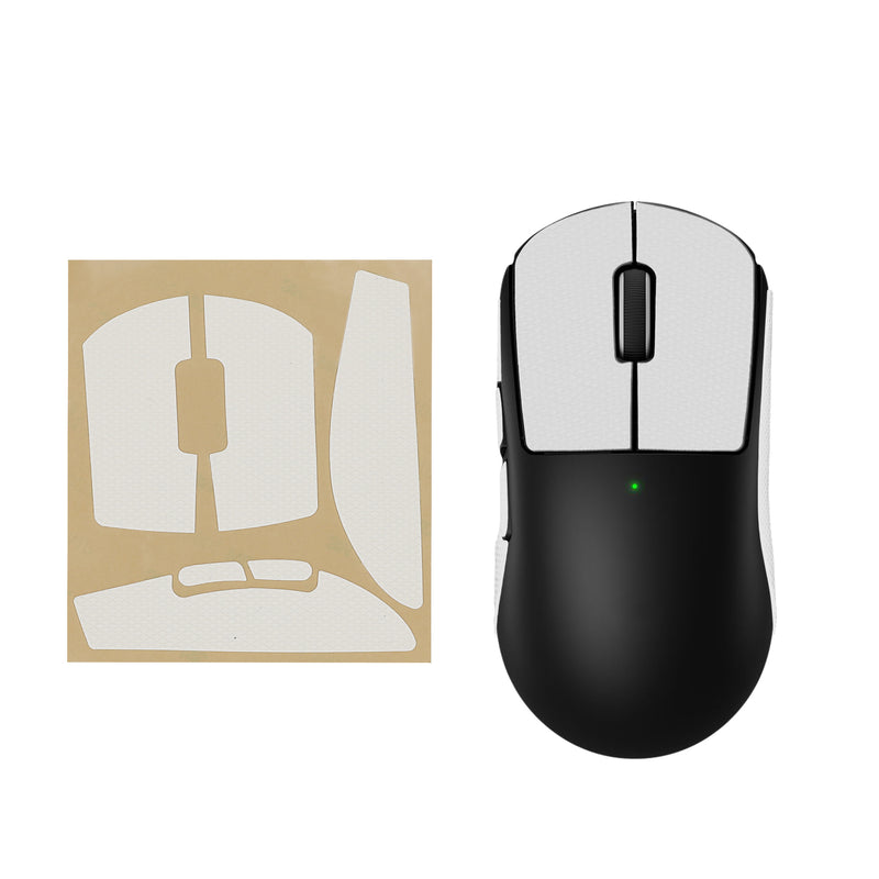 kwmobile Gaming Maus Grip Tape kompatibel mit Logitech G Pro Wireless 2 / Wireless 3 Maus - Rutschfestes Griffband für PC Maus - Weiß Weiß  