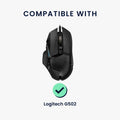 kwmobile Gaming Mouse Grip Tape for Logitech G502 Mouse Grip Tape Non-Slip Grip Tape for PC Mouse