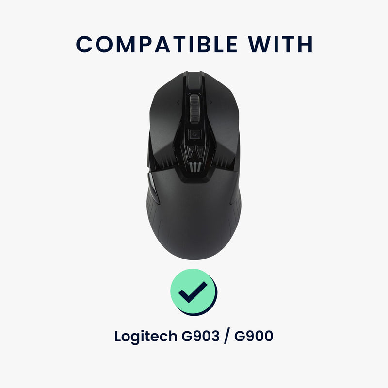 kwmobile Gaming Mouse Grip Tape for Logitech G903 / G900 Mouse Grip Tape Non-Slip Grip Tape for PC Mouse