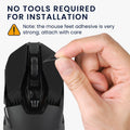kwmobile Gaming Mouse Grip Tape for Logitech G903 / G900 Mouse Grip Tape Non-Slip Grip Tape for PC Mouse