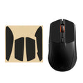 kwmobile Gaming Maus Grip Tape kompatibel mit SteelSeries Rival 3 Maus - Rutschfestes Griffband für PC Maus - Schwarz Schwarz  