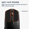 kwmobile Gaming Mouse Grip Tape for SteelSeries Rival 3 Mouse Grip Tape Anti-Slip Grip Tape for PC Mouse