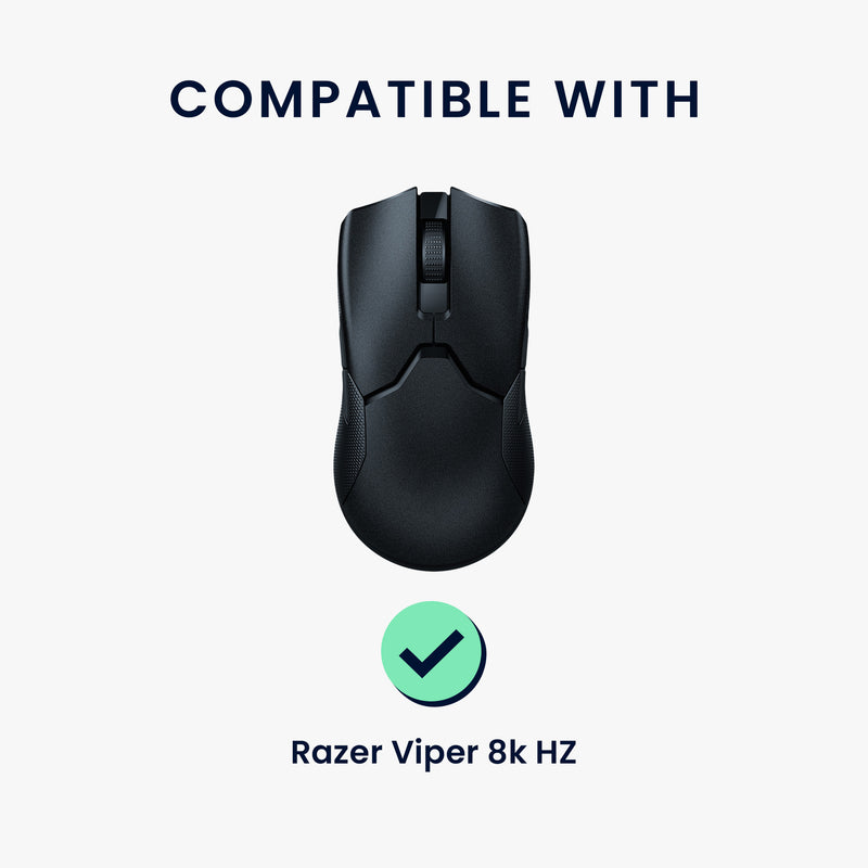 kwmobile Gaming Mouse Grip Tape for Razer Viper 8k HZ Mouse Grip Tape Non-Slip Grip Tape for PC Mouse