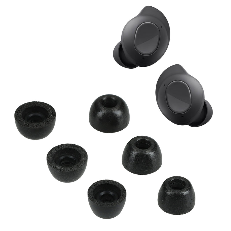 kwmobile Replacement In-Ear Headphones compatible with Samsung Galaxy Buds FE - 3 Sizes - Earpads Earplugs In-Ear Earbuds
