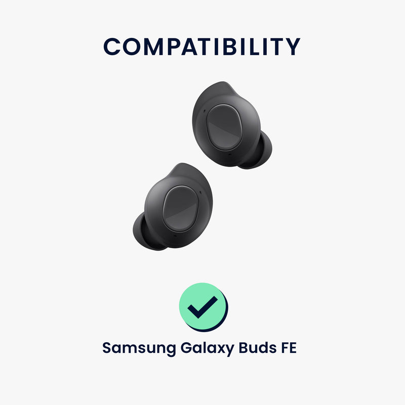 kwmobile Replacement In-Ear Headphones compatible with Samsung Galaxy Buds FE - 3 Sizes - Earpads Earplugs In-Ear Earbuds