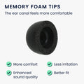 kwmobile Replacement In-Ear Headphones compatible with Samsung Galaxy Buds FE - 3 Sizes - Earpads Earplugs In-Ear Earbuds