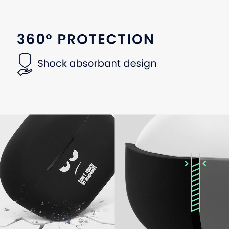 Silicone Case for Anker Soundcore P3i Don't touch my Headphones