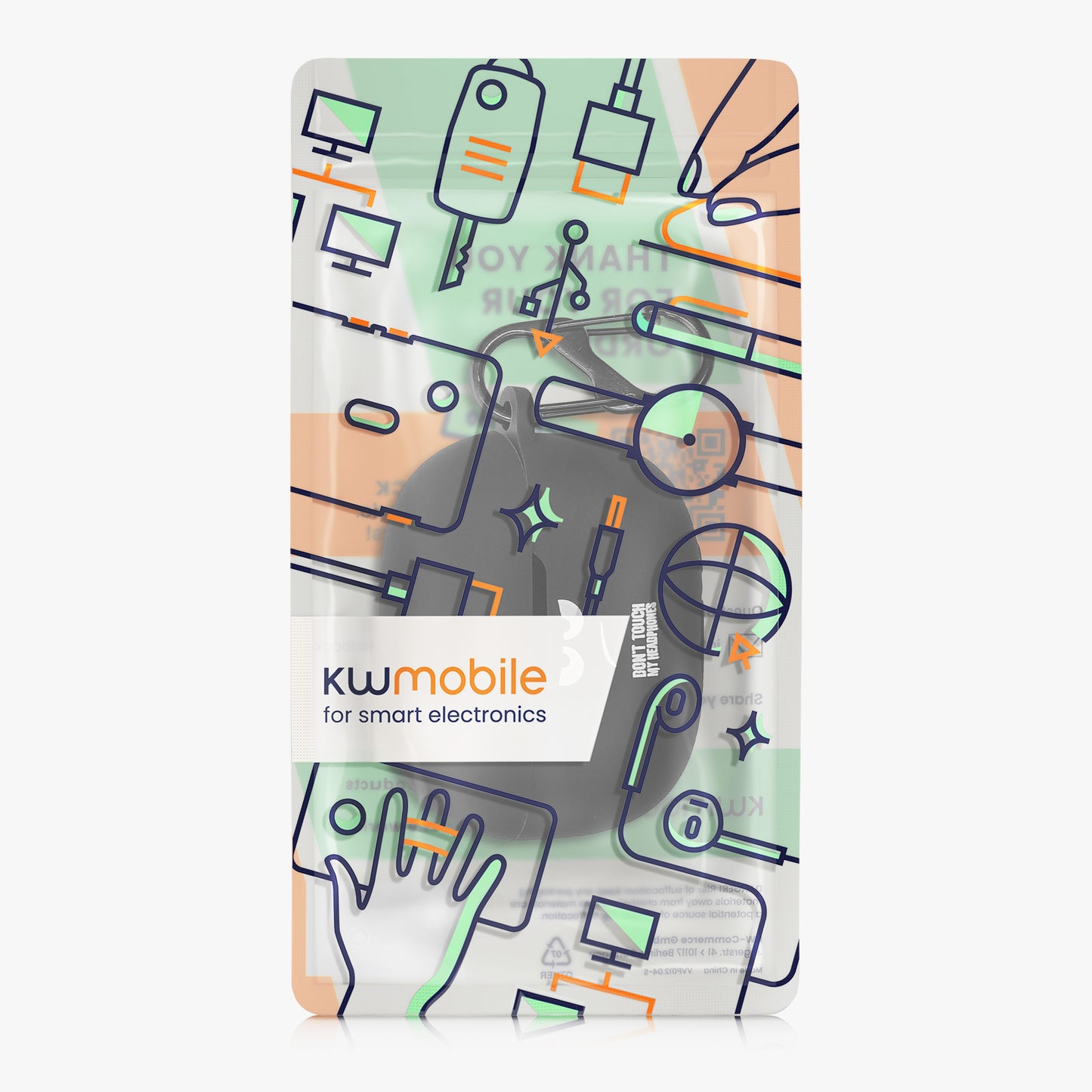 Silicone Case for Xiaomi Redmi Buds 5 Pro Don't touch my Headphones