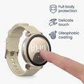 kwmobile Glass Case for Garmin Lily 2 Protective Cover Fullbody Fitness Tracker Case Set