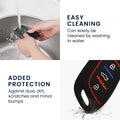 kwmobile Car Key Protection Case compatible with MG 3-Button ZS MG4 MG5 MG6 Case