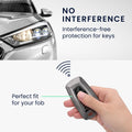 kwmobile Car Key Cover Compatible with BMW 3-Button Keyless Go Car Key - Silicone Case Remote Cover