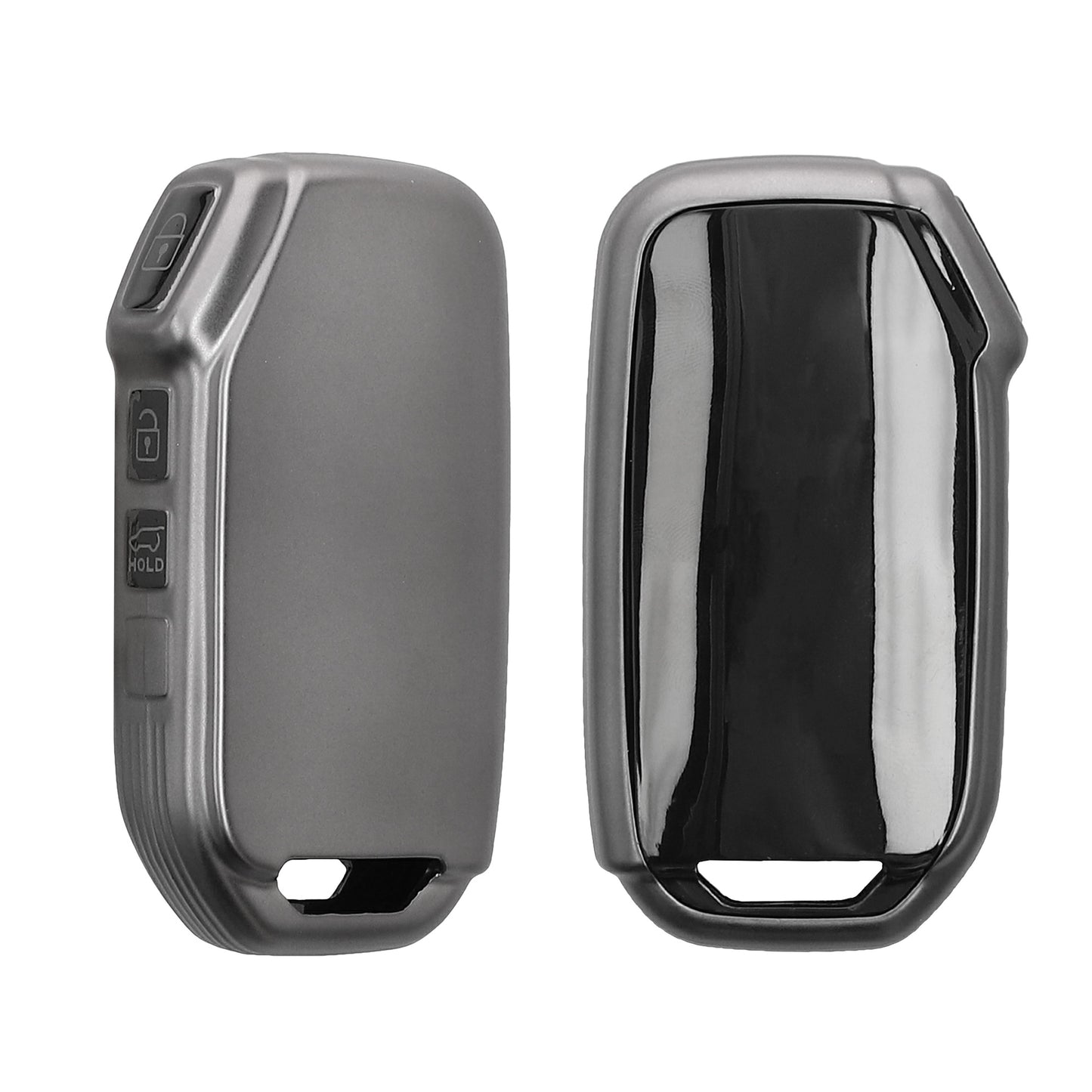kwmobile Car Key Cover Compatible with Kia 3-Button Smart Key Car Key - Silicone Cover