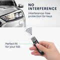kwmobile Car Key Cover Compatible with Kia 3-Button Smart Key Car Key - Silicone Cover