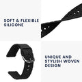kwmobile Replacement Strap Compatible with Garmin Forerunner 55 Strap