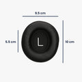 kwmobile Ear Pads for Shure AONIC 50 / SRH 1540 Earpads Replacement Headphones Spare Parts Over Ear Headphones