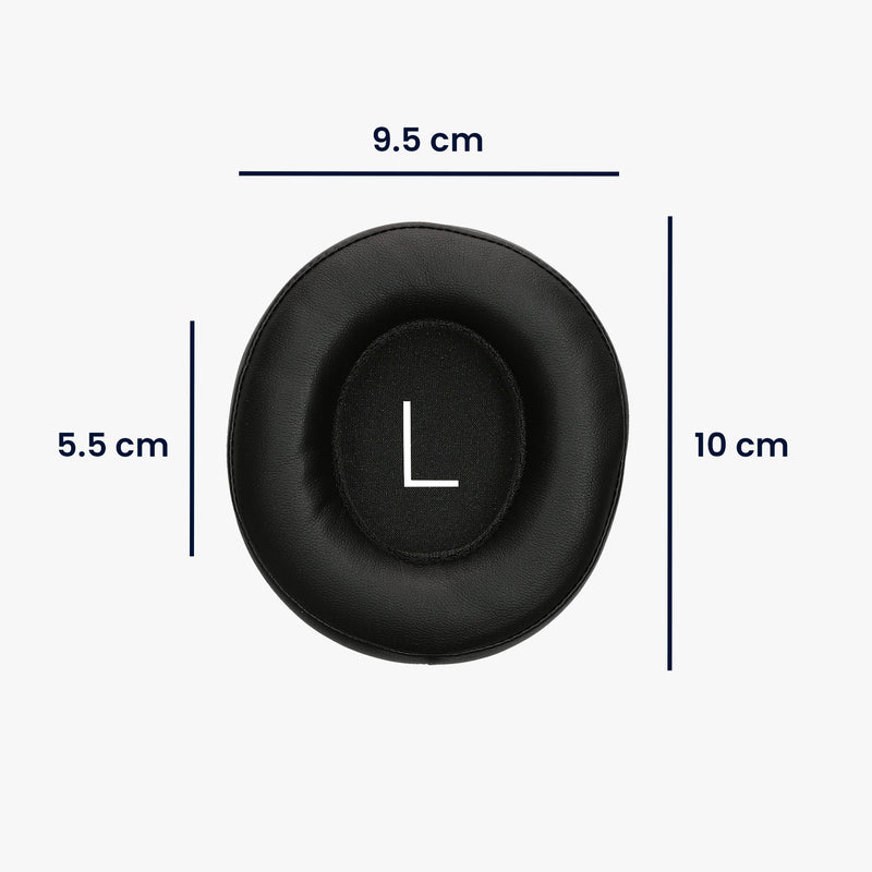 kwmobile Ear Pads for Shure AONIC 50 / SRH 1540 Earpads Replacement Headphones Spare Parts Over Ear Headphones