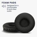 kwmobile Ear Pads for Jabra Biz 2300 USB Duo / Biz 2300 QD / Biz 2300 USB MS Ear Cushion Replacement Ear Pads Headphone Spare Parts Headphone Replacement Pads for Over Ear Headphones